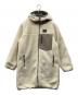 TAION（タイオン）の古着「別注ボアフードリバーシブルダウン」｜アイボリー