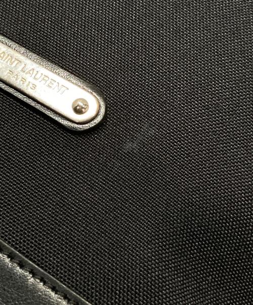 Saint Laurent Paris（サンローランパリ）Saint Laurent Paris (サンローランパリ) ナイロンバックパック ブラックの古着・服飾アイテム