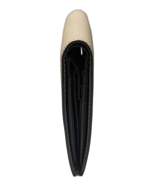 bonaventura（ボナベンチュラ）BONAVENTURA (ボナベンチュラ) 2つ折り財布 ベージュの古着・服飾アイテム