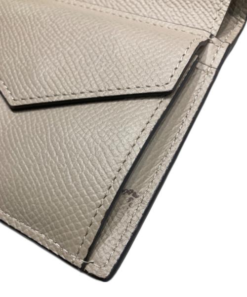 bonaventura（ボナベンチュラ）BONAVENTURA (ボナベンチュラ) 2つ折り財布 ベージュの古着・服飾アイテム