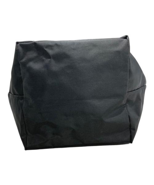 Herve Chapelier（エルベシャプリエ）Herve Chapelier (エルベシャプリエ) レザーハンドル舟型ショルダーL ブラックの古着・服飾アイテム