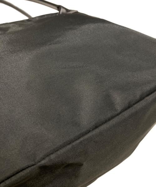 Herve Chapelier（エルベシャプリエ）Herve Chapelier (エルベシャプリエ) レザーハンドル舟型ショルダーL ブラックの古着・服飾アイテム