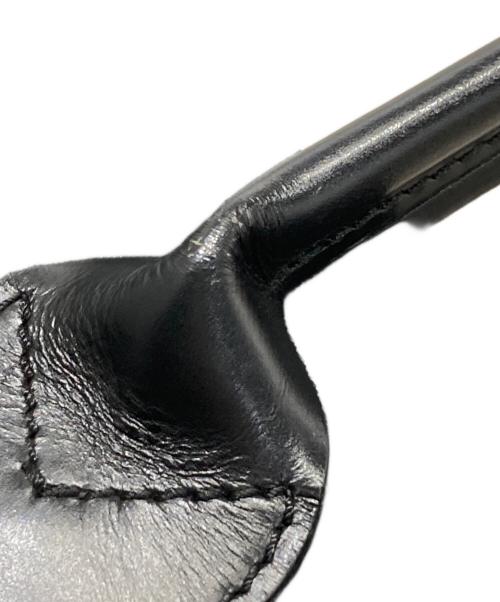 Herve Chapelier（エルベシャプリエ）Herve Chapelier (エルベシャプリエ) レザーハンドル舟型ショルダーL ブラックの古着・服飾アイテム