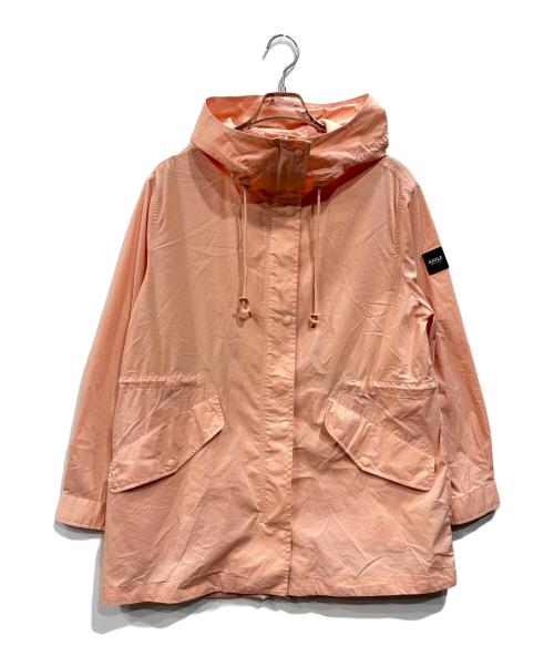 AIGLE（エーグル）AIGLE (エーグル) 撥水 ストレッチ コットンタッチ フィッシュテールパーカ ピンク サイズ:Lの古着・服飾アイテム