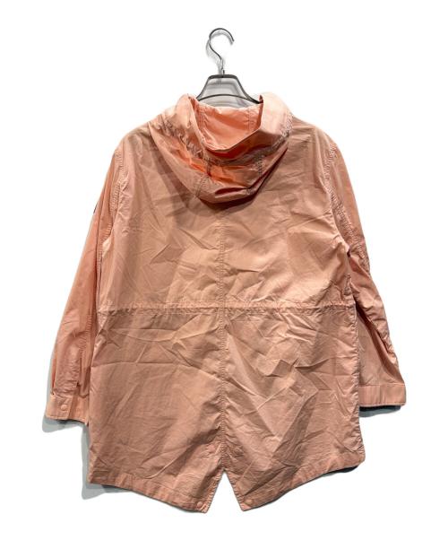 AIGLE（エーグル）AIGLE (エーグル) 撥水 ストレッチ コットンタッチ フィッシュテールパーカ ピンク サイズ:Lの古着・服飾アイテム