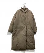 green label relaxingグリーンレーベルリラクシング）の古着「ダウンコート」｜ブラウン