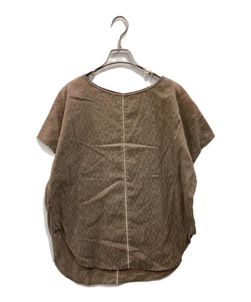 pheeta（フィータ）Pheeta (フィータ) Christine プルオーバー ブラウン サイズ:表記なしの古着・服飾アイテム