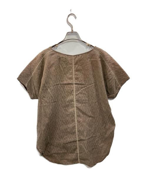 pheeta（フィータ）Pheeta (フィータ) Christine プルオーバー ブラウン サイズ:表記なしの古着・服飾アイテム