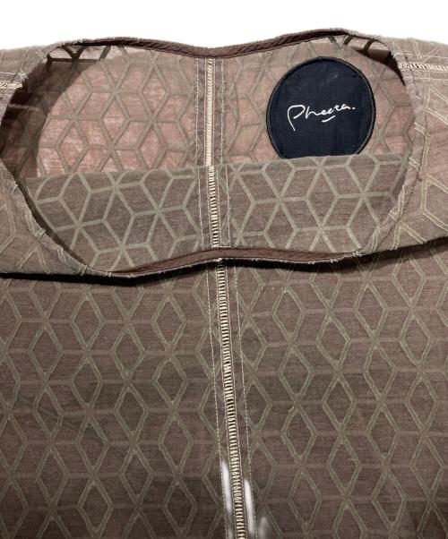 pheeta（フィータ）Pheeta (フィータ) Christine プルオーバー ブラウン サイズ:表記なしの古着・服飾アイテム