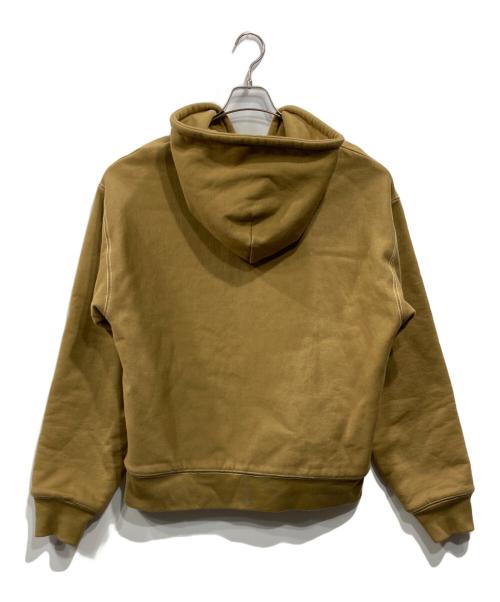 stussy（ステューシー）stussy (ステューシー) Double Face Label full zip hoodie サンドベージュ サイズ:Lの古着・服飾アイテム