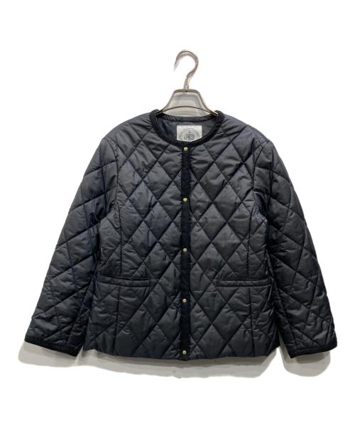 J.PRESS（ジェイプレス）J.PRESS (ジェイプレス) キルティングジャケット ブラック サイズ:P5の古着・服飾アイテム