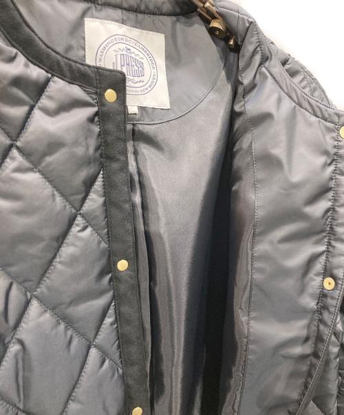 J.PRESS（ジェイプレス）J.PRESS (ジェイプレス) キルティングジャケット ブラック サイズ:P5の古着・服飾アイテム