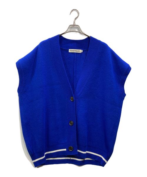 TRUNKPROJECT（トランクプロジェクト）TRUNKPROJECT (トランクプロジェクト) ニットベスト ブルー サイズ:Sの古着・服飾アイテム