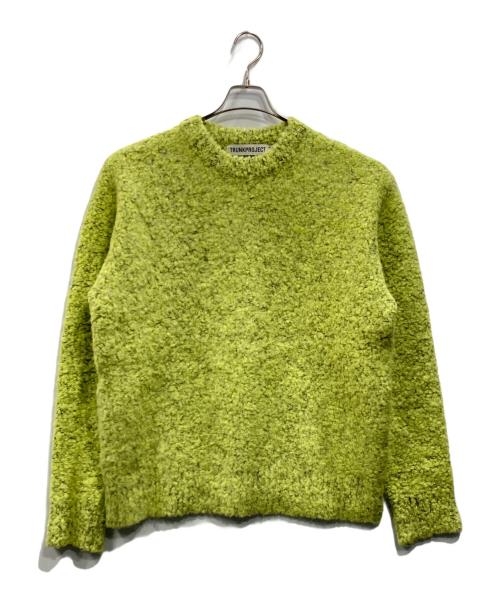 TRUNKPROJECT（トランクプロジェクト）TRUNKPROJECT (トランクプロジェクト) クルーネックニット イエロー サイズ:Lの古着・服飾アイテム