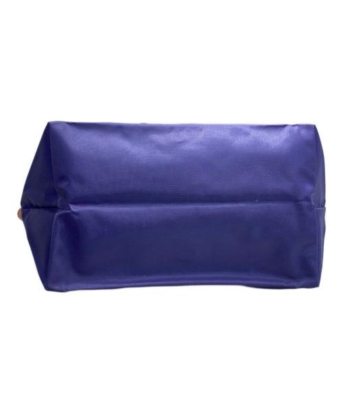 LONGCHAMP（ロンシャン）LONGCHAMP (ロンシャン) ルプリアージュ折り畳みトートバッグ パープルの古着・服飾アイテム