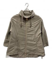 HERNO（ヘルノ）の古着「フーデットジャケット」｜グレージュ