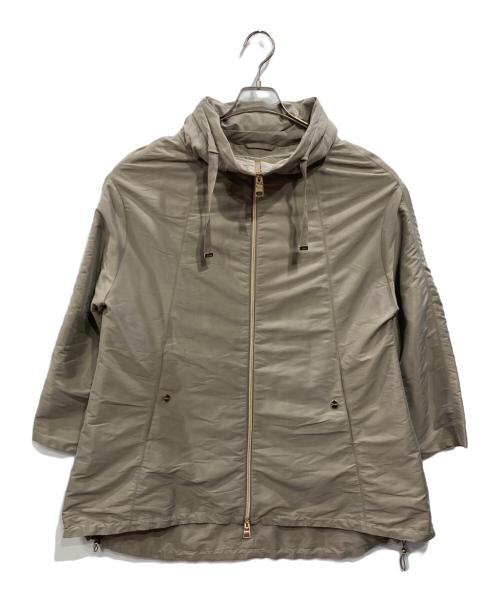 HERNO（ヘルノ）HERNO (ヘルノ) フーデットジャケット グレージュ サイズ:SIZE40の古着・服飾アイテム