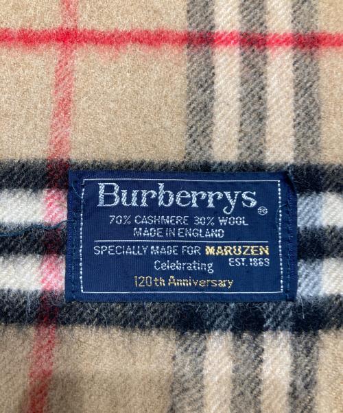 Burberry's（バーバリーズ）Burberry's (バーバリーズ) カシミヤ混マフラー ベージュの古着・服飾アイテム