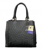 KLEIN KAROOクラインカルー）の古着「オーストリッチ2WAYショルダーバッグ」｜ブラック