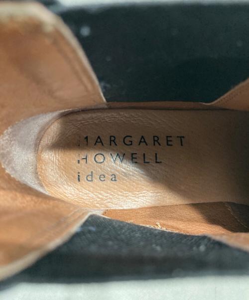 MARGARET HOWELL（マーガレットハウエル）MARGARET HOWELL (マーガレットハウエル) サイドゴアブーツ ブラック サイズ:23cmの古着・服飾アイテム