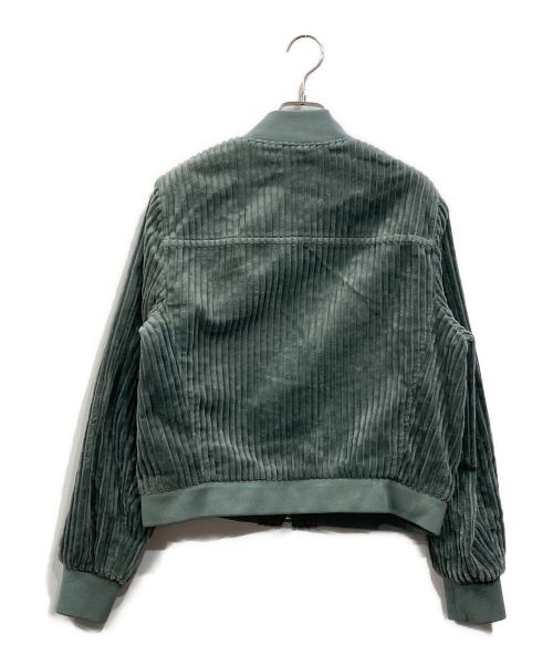 TORY BURCH（トリーバーチ）TORY BURCH (トリーバーチ) コーデュロイブルゾン モスグリーン サイズ:Sの古着・服飾アイテム