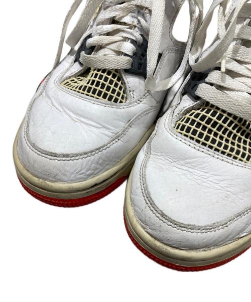 NIKE（ナイキ）NIKE (ナイキ) Air Jordan 4 Retro ホワイト サイズ:28㎝の古着・服飾アイテム