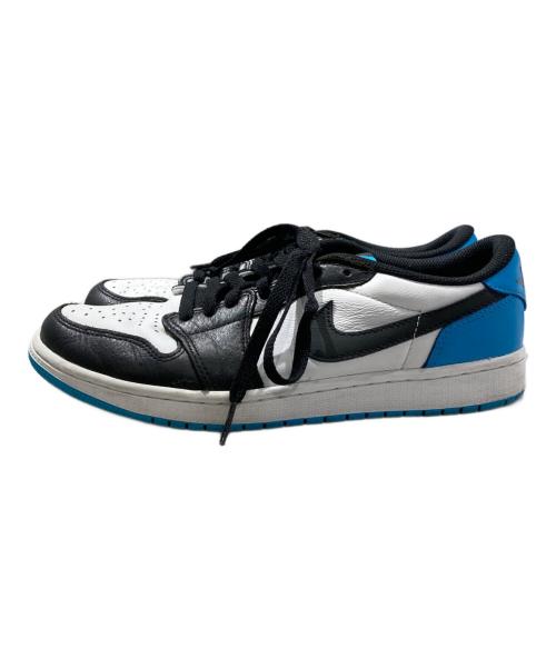NIKE（ナイキ）NIKE (ナイキ) AIR JORDAN 1 RETRO LOW OG ブルー×ブラック サイズ:27.5㎝の古着・服飾アイテム
