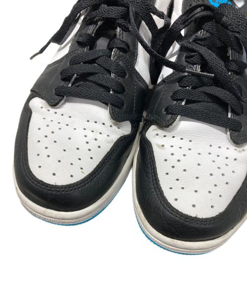 NIKE（ナイキ）NIKE (ナイキ) AIR JORDAN 1 RETRO LOW OG ブルー×ブラック サイズ:27.5㎝の古着・服飾アイテム
