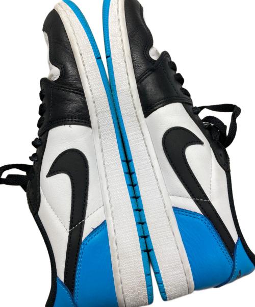 NIKE（ナイキ）NIKE (ナイキ) AIR JORDAN 1 RETRO LOW OG ブルー×ブラック サイズ:27.5㎝の古着・服飾アイテム