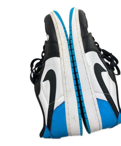 NIKE（ナイキ）NIKE (ナイキ) AIR JORDAN 1 RETRO LOW OG ブルー×ブラック サイズ:27.5㎝の古着・服飾アイテム