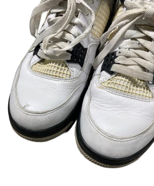 NIKE（ナイキ）NIKE (ナイキ) AIR JORDAN 4 RETRO OG ホワイト サイズ:27.5㎝の古着・服飾アイテム