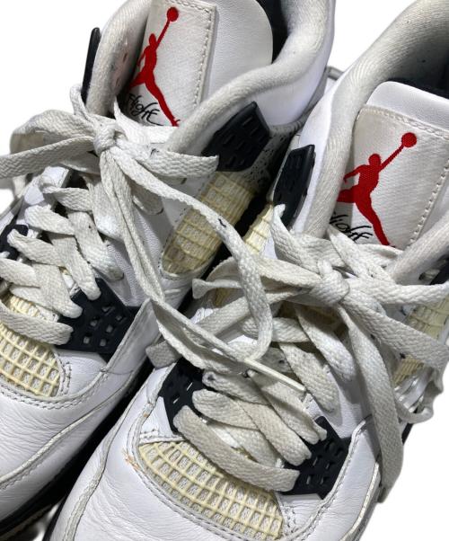 NIKE（ナイキ）NIKE (ナイキ) AIR JORDAN 4 RETRO OG ホワイト サイズ:27.5㎝の古着・服飾アイテム