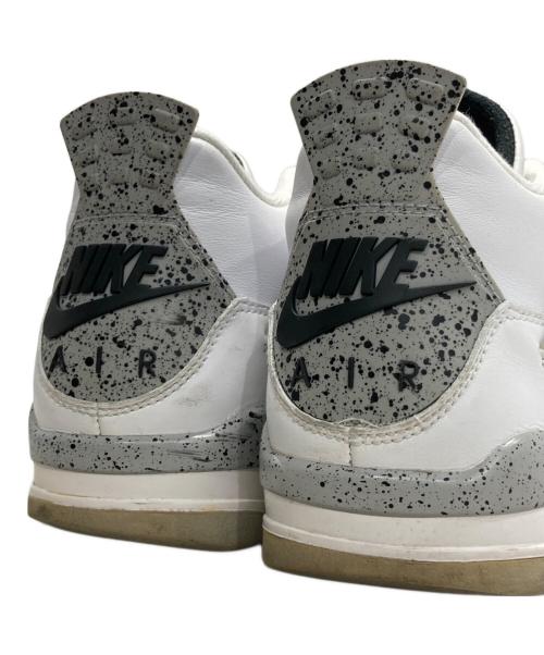 NIKE（ナイキ）NIKE (ナイキ) AIR JORDAN 4 RETRO OG ホワイト サイズ:27.5㎝の古着・服飾アイテム