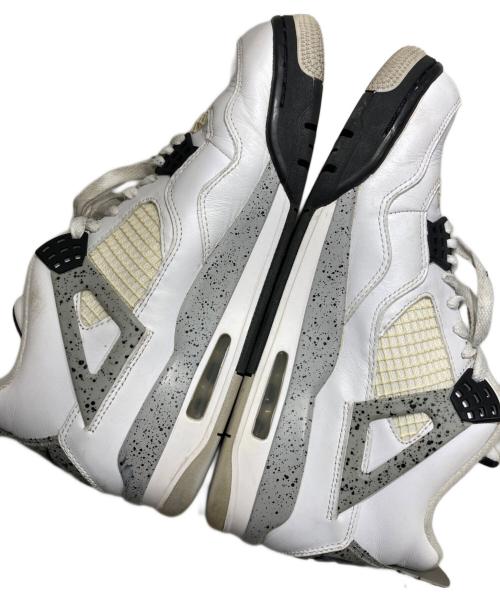 NIKE（ナイキ）NIKE (ナイキ) AIR JORDAN 4 RETRO OG ホワイト サイズ:27.5㎝の古着・服飾アイテム
