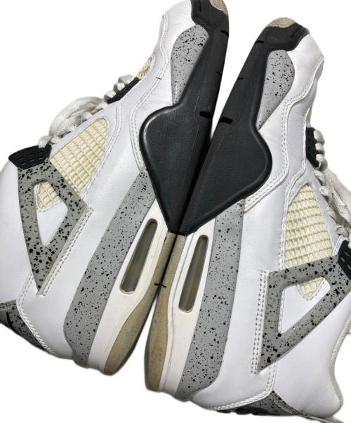 NIKE（ナイキ）NIKE (ナイキ) AIR JORDAN 4 RETRO OG ホワイト サイズ:27.5㎝の古着・服飾アイテム