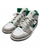 NIKEナイキ）の古着「Air Jordan 1 Mid」｜グリーン×グレー