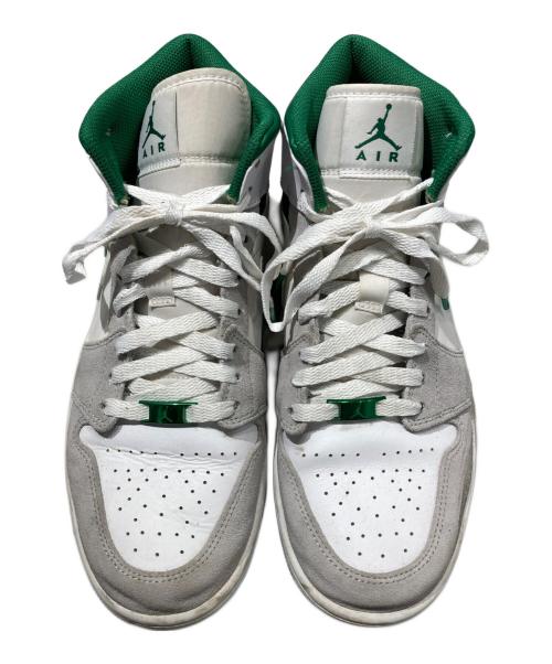 NIKE（ナイキ）NIKE (ナイキ) Air Jordan 1 Mid グリーン×グレー サイズ:27.5㎝の古着・服飾アイテム