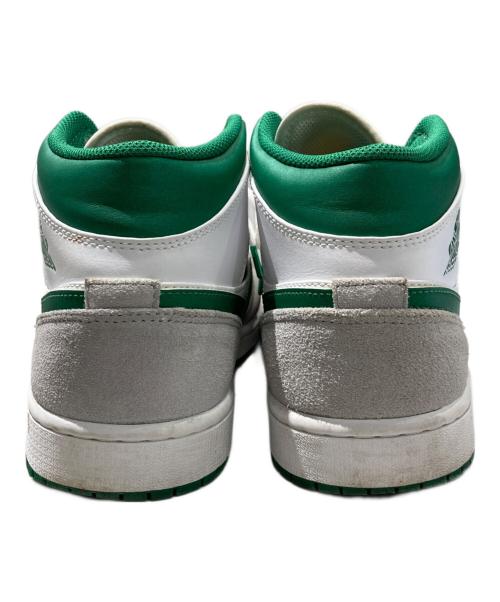 NIKE（ナイキ）NIKE (ナイキ) Air Jordan 1 Mid グリーン×グレー サイズ:27.5㎝の古着・服飾アイテム