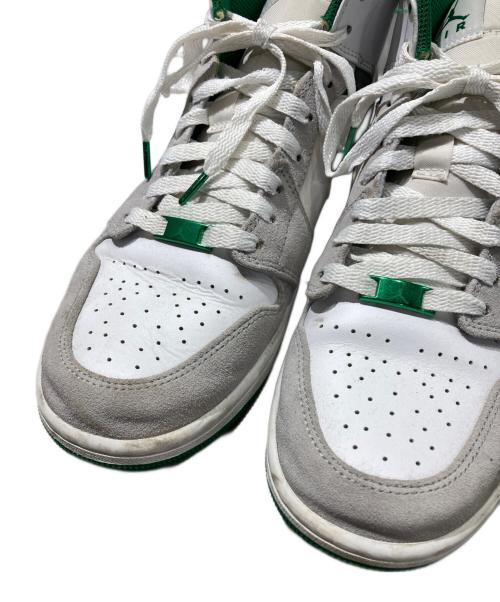 NIKE（ナイキ）NIKE (ナイキ) Air Jordan 1 Mid グリーン×グレー サイズ:27.5㎝の古着・服飾アイテム