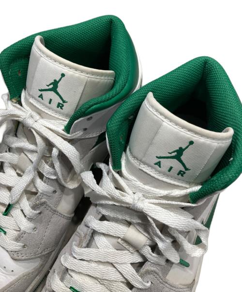 NIKE（ナイキ）NIKE (ナイキ) Air Jordan 1 Mid グリーン×グレー サイズ:27.5㎝の古着・服飾アイテム
