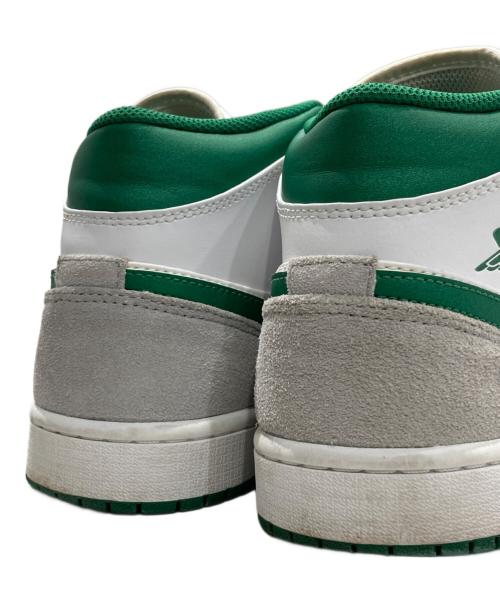 NIKE（ナイキ）NIKE (ナイキ) Air Jordan 1 Mid グリーン×グレー サイズ:27.5㎝の古着・服飾アイテム