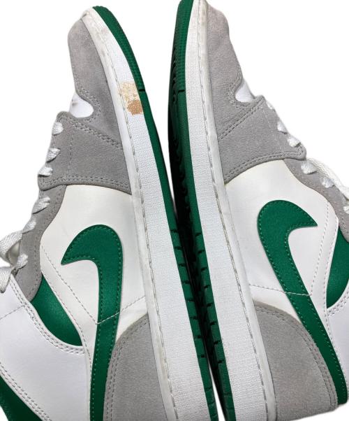 NIKE（ナイキ）NIKE (ナイキ) Air Jordan 1 Mid グリーン×グレー サイズ:27.5㎝の古着・服飾アイテム