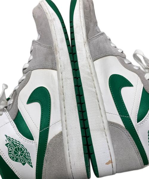 NIKE（ナイキ）NIKE (ナイキ) Air Jordan 1 Mid グリーン×グレー サイズ:27.5㎝の古着・服飾アイテム