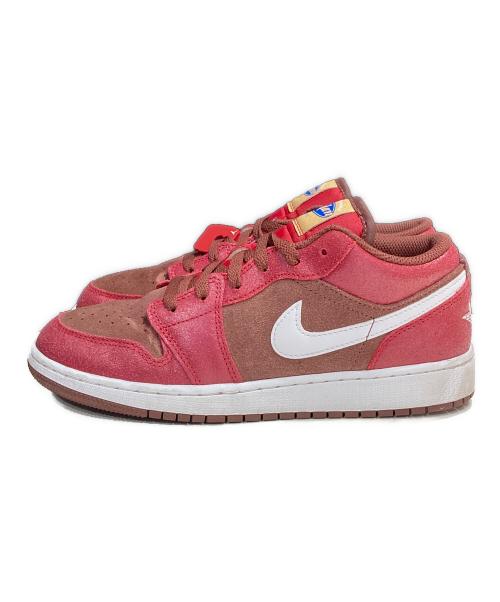 NIKE（ナイキ）NIKE (ナイキ) Air Jordan 1 LOW レッド サイズ:24の古着・服飾アイテム