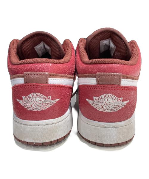 NIKE（ナイキ）NIKE (ナイキ) Air Jordan 1 LOW レッド サイズ:24の古着・服飾アイテム