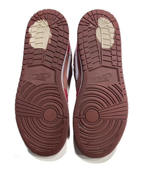 NIKE（ナイキ）NIKE (ナイキ) Air Jordan 1 LOW レッド サイズ:24の古着・服飾アイテム