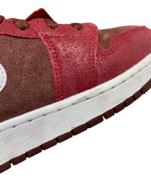 NIKE（ナイキ）NIKE (ナイキ) Air Jordan 1 LOW レッド サイズ:24の古着・服飾アイテム