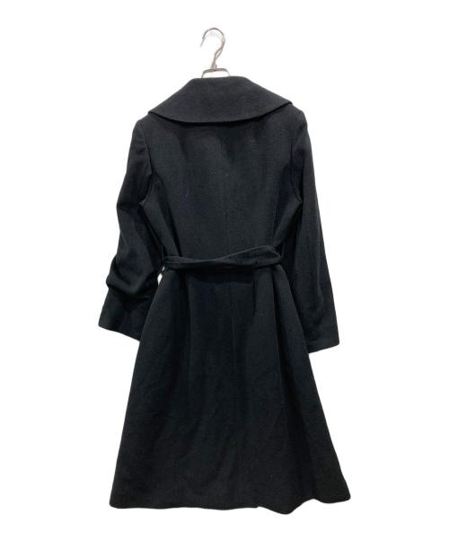 TOKYO SOIR（トウキョウソワール）TOKYO SOIR (トウキョウソワール) ウール混コート ブラック サイズ:Mの古着・服飾アイテム