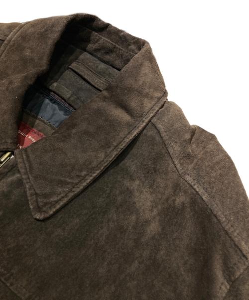 Eddie Bauer（エディーバウアー）Eddie Bauer (エディーバウアー) スエードジャケット ブラウン サイズ:XLの古着・服飾アイテム