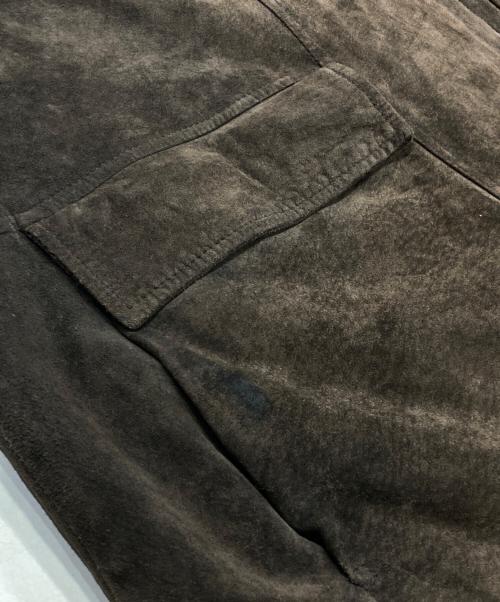 Eddie Bauer（エディーバウアー）Eddie Bauer (エディーバウアー) スエードジャケット ブラウン サイズ:XLの古着・服飾アイテム